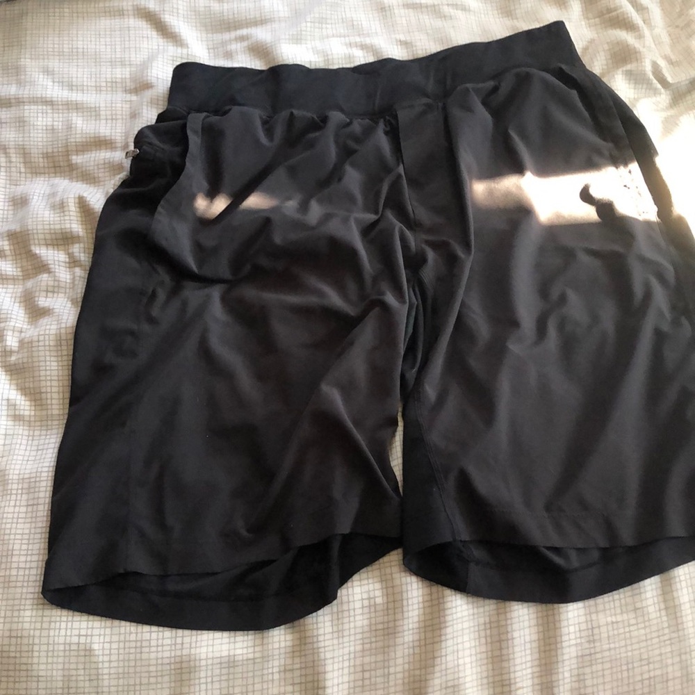 Black lululemon shorts